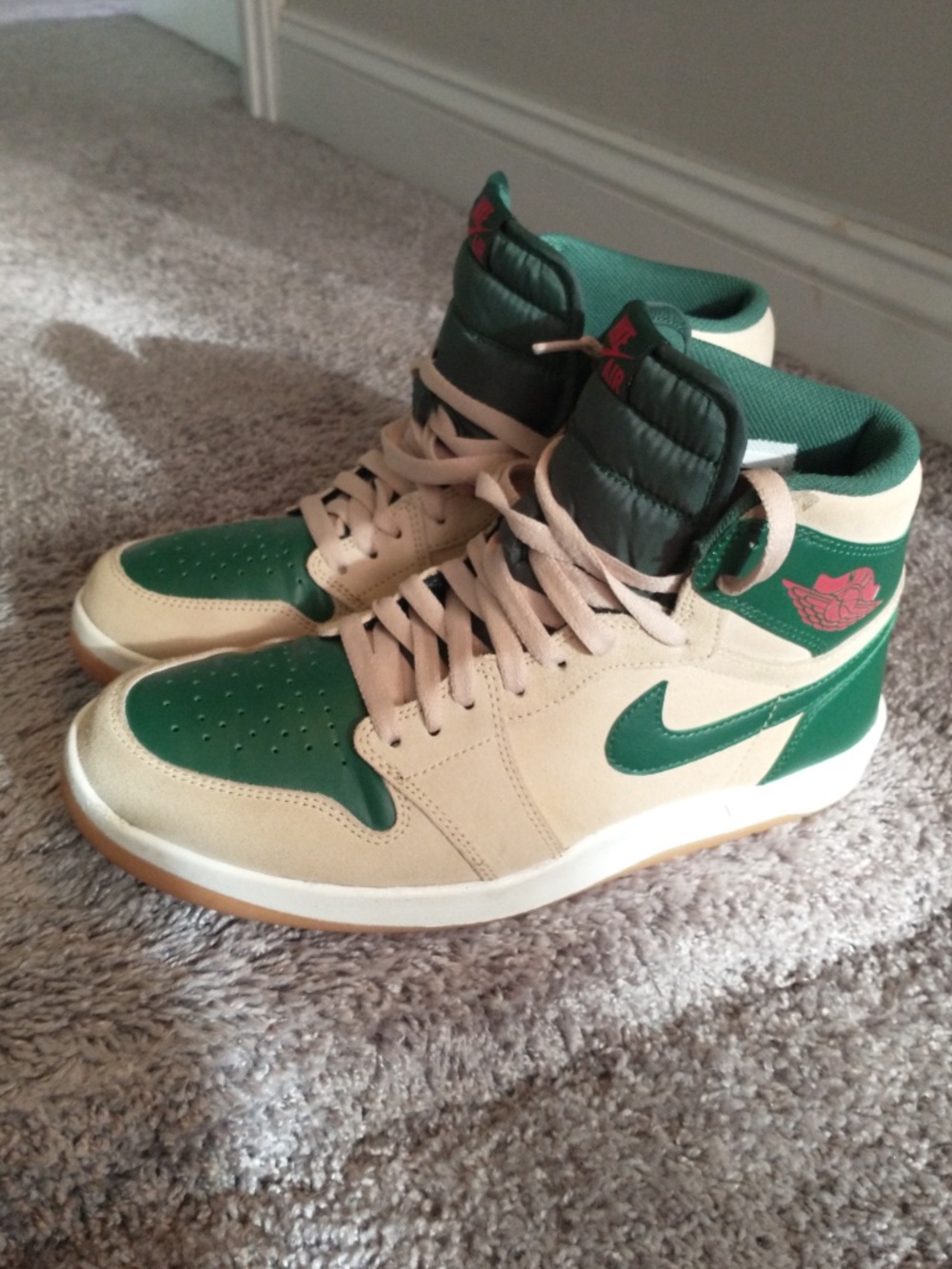 Nike Air Jordan 1.5 High The Return Sand Dune 768861-206 Men's Size 8
